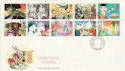 1993-02-02 Greetings Stamps Cardiff FDC (60572)