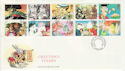 1993-02-02 Greetings Stamps Cardiff FDC (60574)