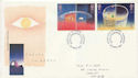 1991-04-23 Europe in Space Stamps Cardiff FDC (60590)