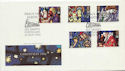 1992-11-10 Christmas Stamps Porthcawl FDC (60673)