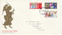 1969-11-26 Christmas Stamps Cardiff FDC (60744)