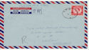 1955 Forces Air Mail Hong Kong to UK FPO cds (60860)