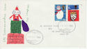 1966-12-01 Christmas Stamps BF 1000 PS FDC (60909)