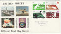 1977-01-12 Racket Sports Stamps FPO cds FDC (60921)