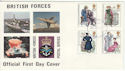 1975-10-22 Jane Austen Stamps FPO cds FDC (60922)