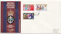 1969-11-26 Christmas Stamps FPO cds FDC (60924)