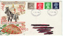 1968-07-07 Definitive Stamps Fareham FDC (61116)