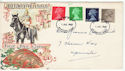 1968-07-07 Definitive Stamps Romford FDC (61119)