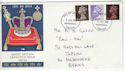 1967-06-05 Definitive Stamps Hudderfield FDC (61124)