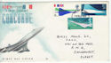 1969-03-03 Concorde Stamps creased 1/6 Exeter FDC (61170)