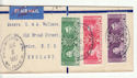 Newfoundland 1937 Coronation Stamps on Piece (61263)