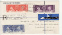 Sierra Leone 1937 Coronation Stamps on Piece (61393)