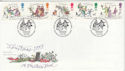 1993-11-09 Christmas Stamps Rochester FDC (61515)