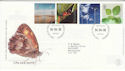 2000-04-04 Life and Earth Stamps Bureau FDC (61574)
