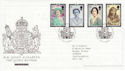 2002-04-25 Queen Mother Stamps London SW1 FDC (61604)