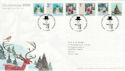 2006-11-07 Christmas Stamps T/House FDC (61701)