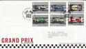 2007-07-03 Grand Prix Stamps Silverstone FDC (61717)