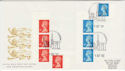 1993-10-05 Definitive NVI Stamps Coventry FDC (62039)