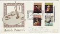 1973-07-04 Painters Stamps London W1 FDC (62170)