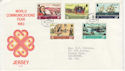 1983-06-21 Jersey Communications Year Stamps FDC (62367)