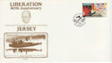 1985-05-09 Jersey Liberation / Churchill FDC (62379)
