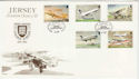 1987-03-03 Jersey Aviation Aircraft Stamps FDC (62395)