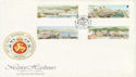1992-09-18 IOM Harbours Stamps FDC (62441)