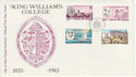 1983-05-18 IOM King Williams College Stamps FDC (62444)