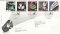 1996-04-16 Cinema Stamps London WC2 FDC (62507)