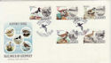 1984-06-12 Alderney Birds Stamps FDC (62619)
