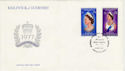 1977-02-08 Guernsey Silver Jubilee Stamps FDC (62777)