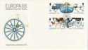 1988-05-10 Guernsey Europa Transport Stamps FDC (62791)