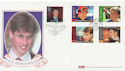 2000-06-21 Jersey + UK Prince William Stamps FDC (62892)