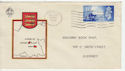 1948-05-10 KGVI Liberation Stamp Guernsey FDC (62935)