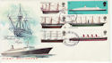 1969-01-15 British Ships Stamps Birmingham FDC (62950)