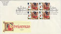 1991-12-25 Christmas Stamps Canterbury Souv (62977)