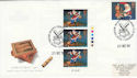 1997-12-25 Christmas Stamps London EC1 Souv (63027)