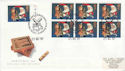1997-12-25 Christmas Stamps London EC1 Souv (63028)