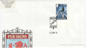 2003-08-12 Pub Signs Stamp Manchester FDC (63090)