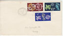 1961-09-18 CEPT Stamps Torquay Slogan FDC (63122)