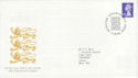 1995-08-22 £1 Definitive Stamp Bureau FDC (63265)