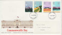 1983-03-09 Commonwealth Day Stamps Devon FDC (63309)