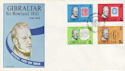 1979-02-07 Gibraltar Rowland Hill Stamps FDC (63487)