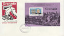 1979-07-23 Grenada Rowland Hill Stamps M/S FDC (63495)