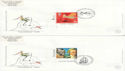 1999-02-02 Travellers Tale Stamps x2 SHS FDC (63593)