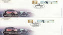 2003-04-29 Extreme Endeavours Bklt Stamps x 4 FDC (63600)