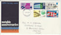 1969-04-02 Anniversaries Stamps London FDC (63644)