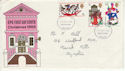 1968-11-25 Christmas Stamps Plymouth FDC (63678)