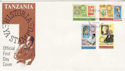 1980-04-21 Tanzania Rowland Hill Stamps FDC (63710)