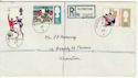 1966-06-01 World Cup Football Stamps Ulverston FDC (63743)